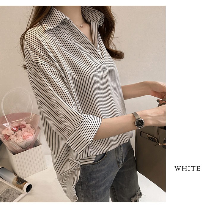 KOEISTORE ブラウス レディース スキッパーシャツ 春 夏 春夏