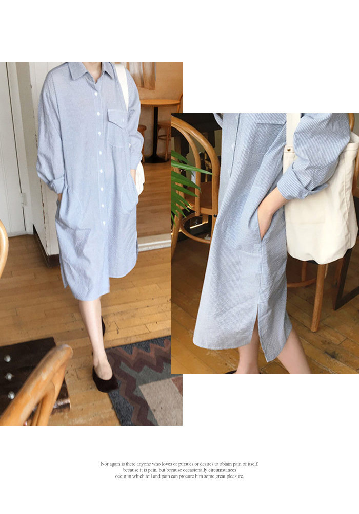 KOEISTORE シャツワンピース レディース 春 夏 春夏 ワンピース
