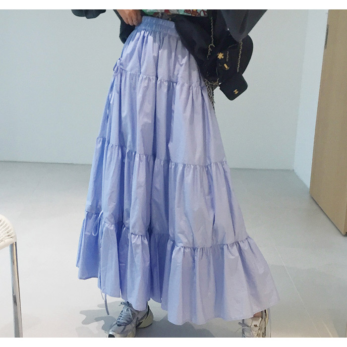 KOEISTORE（コウエイストア） ティアードスカート フレアスカート