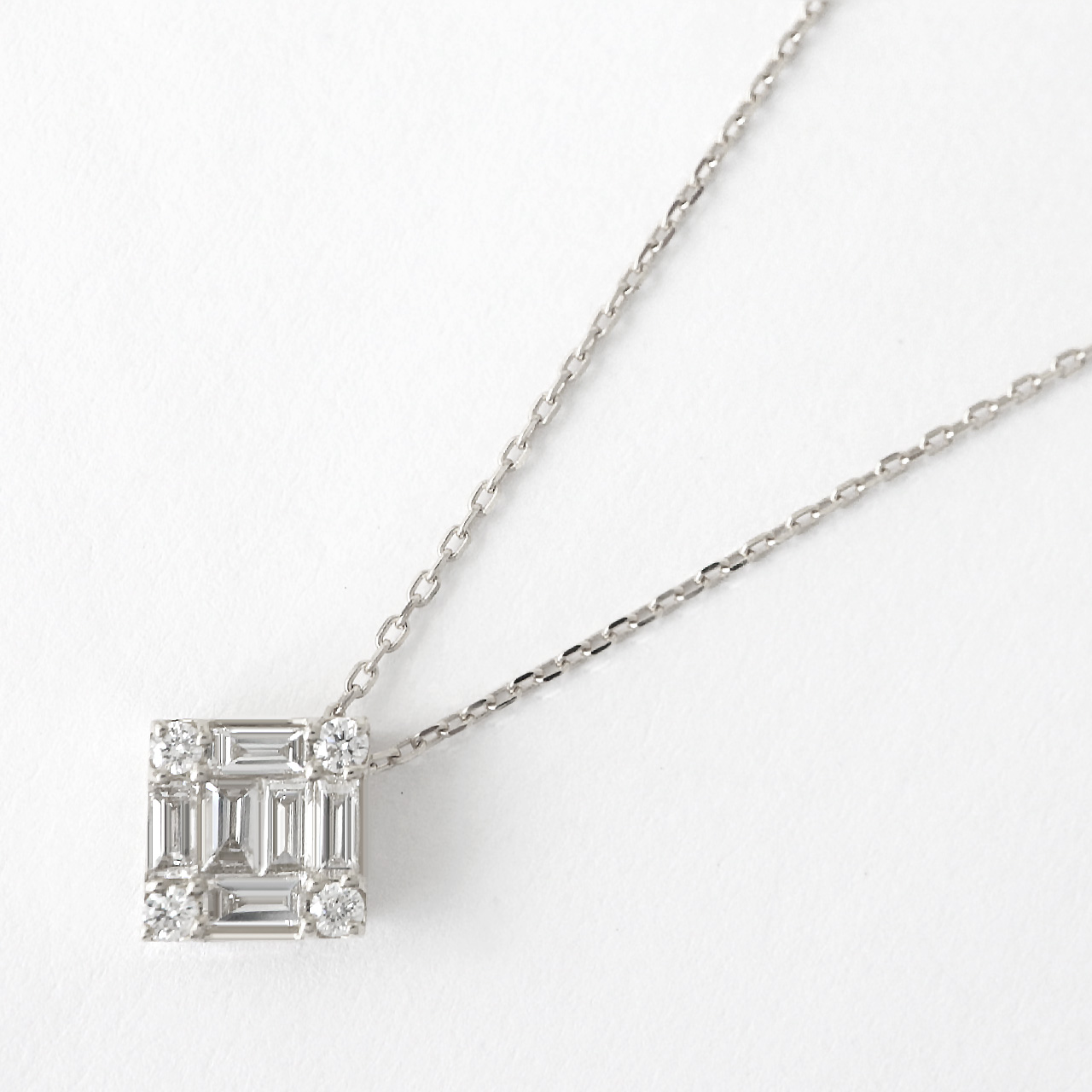 ネックレス ダイヤモンド レディース 18金 k18 0.2ct イエロー 