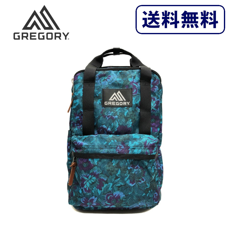 GREGORY グレゴリー EASY PEASY DAY TAP 正規品 ブルー 花柄