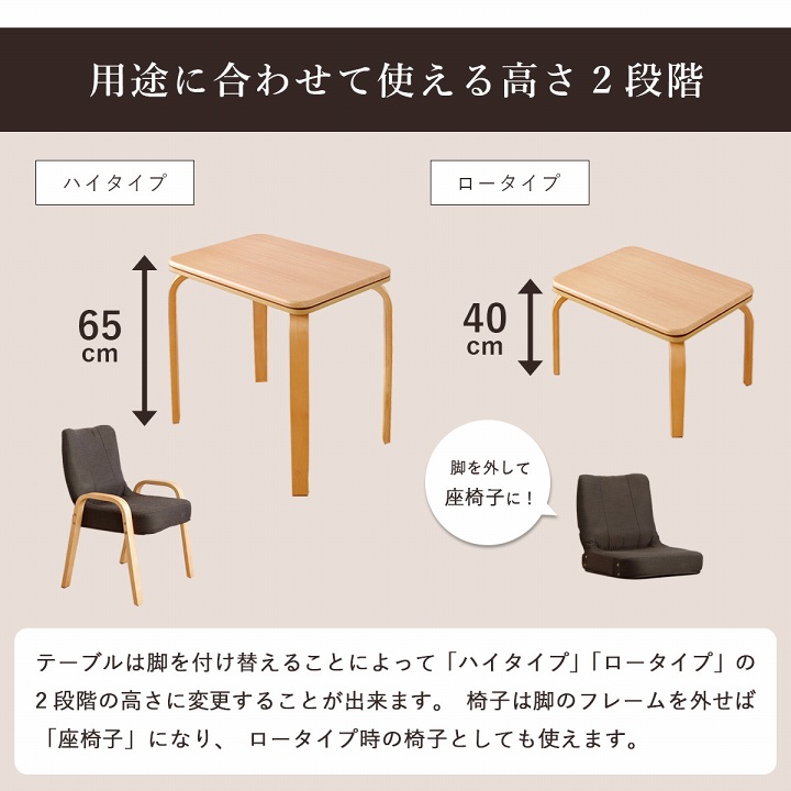 バラン こたつ布団 こたつ台 座椅子 省スペース パーソナル チェック柄