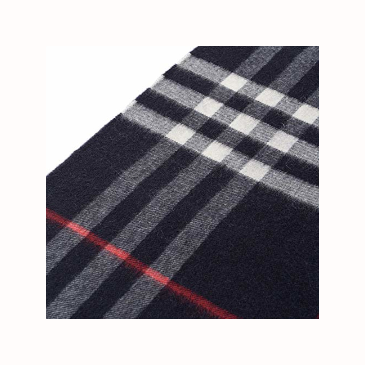 BURBERRY（バーバリー） [正規品]送料無料 マフラー ネイビー カシミア