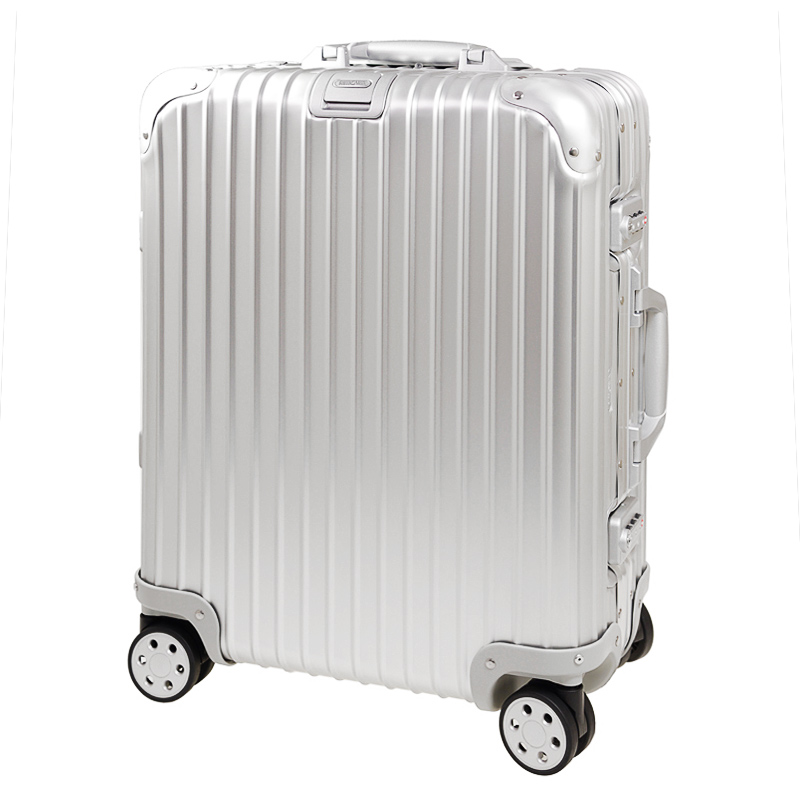 [正規品]送料無料 5年保証付き RIMOWA 923.56.00.4 スーツケース 45L TSAロック トパーズ TOPAS シルバー  アルミニウム 92356004 キャリーケース