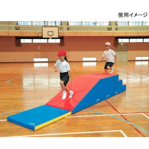 EVERNEW（エバニュー） ブロック マット スロープ 幅80×長さ120×高さ 7