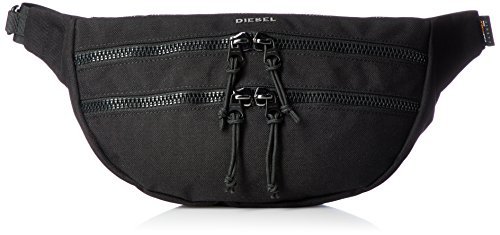 未使用級 DIESEL ディーゼル ウエストバック ボディバッグ 黒 ナイロン DIESEL（ディーゼル） ボディバッグ・ウエストポーチ ベルトバッグ