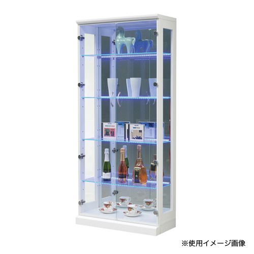 コレクションラック コレクションケース 5段 ハイタイプ LEDライト付き