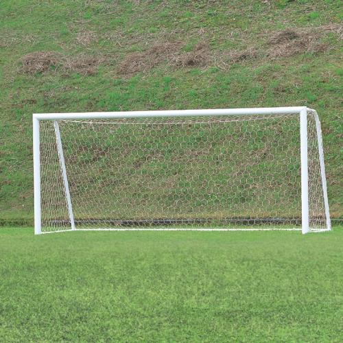EVERNEW jrサッカーゴールネット 亀甲 NO.KD-851 2ゴール用 EVERNEW（エバニュー） サッカーゴールALJr120亀甲N付 EKD778