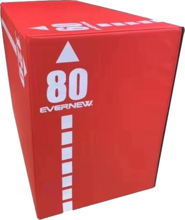 EVERNEW エバニュー 多目的 BOX 幅60×奥行80×高さ120cm 赤
