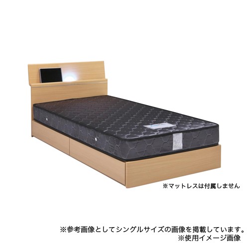送料無料 グレイス ダブル ベッド フレーム 幅140×長さ204×高さ81cm 