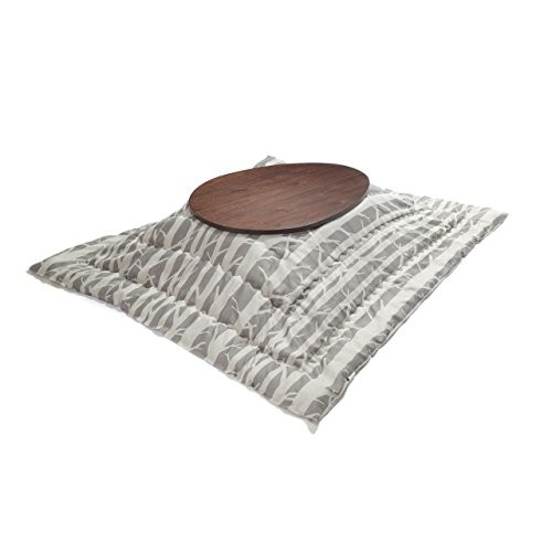 【送料無料】折脚フラットヒーターこたつ 〔エッグ&ビーンズ〕 120x90cm+国産北欧柄こたつ布団 2点セット 送料無料 折脚フラットヒーターこたつ エッグ&ビーンズ 120x90cm+国産