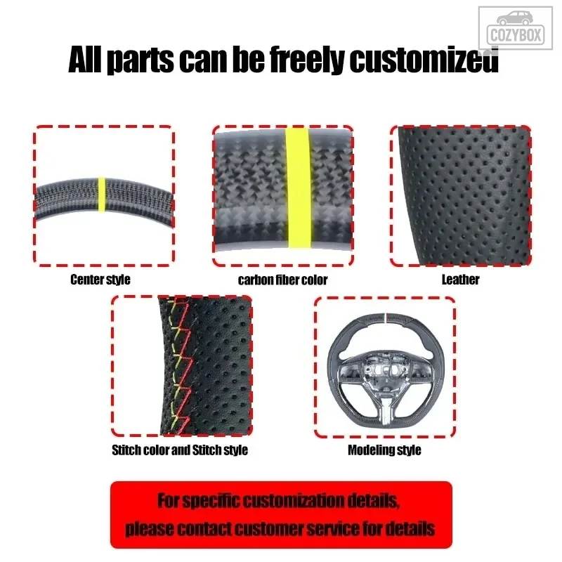 並行輸入品 カーボン ステアリングホイール フォルクスワーゲン GTI ゴルフ MK7 MK7.5 R 2015 2016 2017 カスタム ステアリングホイール カ_4