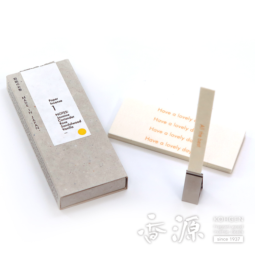 Ô WASHI INCENSE 01 â 01      X
