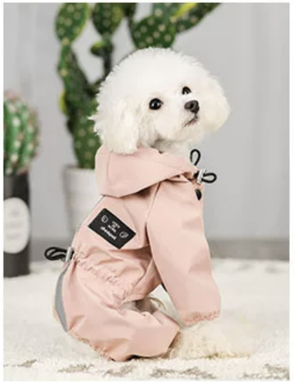 犬　犬用　レインコート　犬服　冬服　防寒着　レイングッズ　小型犬　中型犬　カッパ　フード付き　雪　梅雨　雨具｜kohkistore｜03