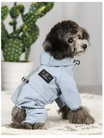 犬　犬用　レインコート　犬服　冬服　防寒着　レイングッズ　小型犬　中型犬　カッパ　フード付き　雪　梅雨　雨具