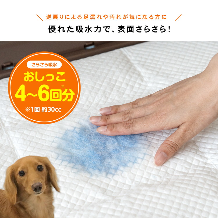 優れた吸水力