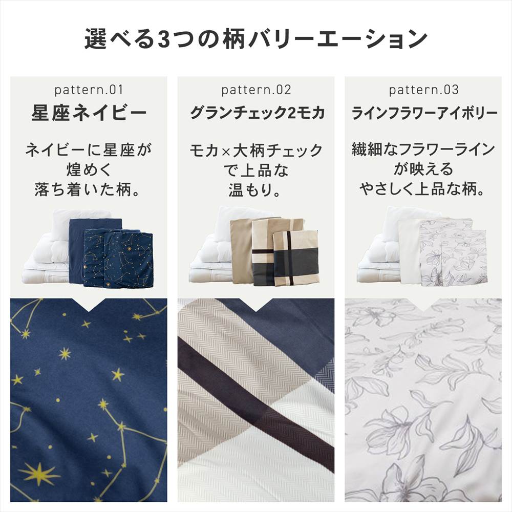 ３つのバリエーション