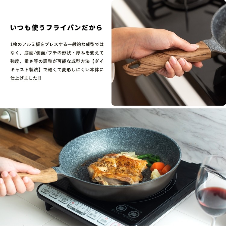 ポイント3倍 9/11-9/13】LIFELEX（ライフレックス） フライパン 28cm