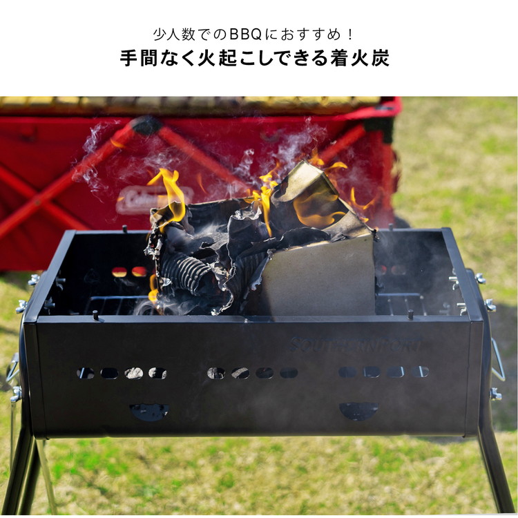 コーナン オリジナル かんたん着火BBQ炭 約1．5KG（2〜3人用