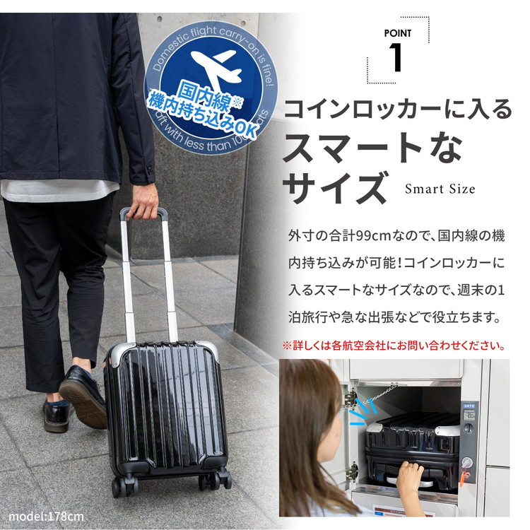 コインロッカーに入る