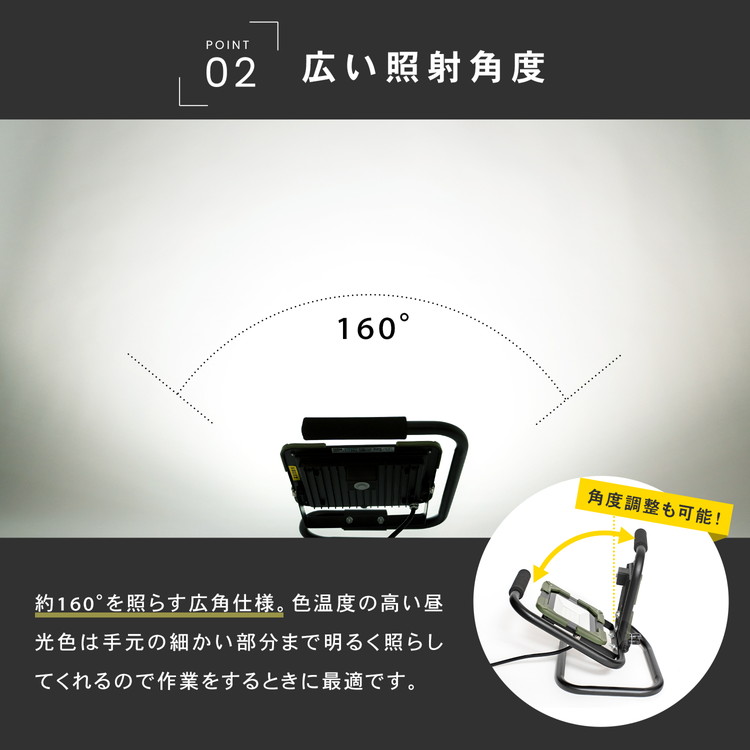 [51]【美品】PRO-ACT LEDワークライト30w PROACT LEDワークライト30W×2灯 WLT－030LWKN(30W