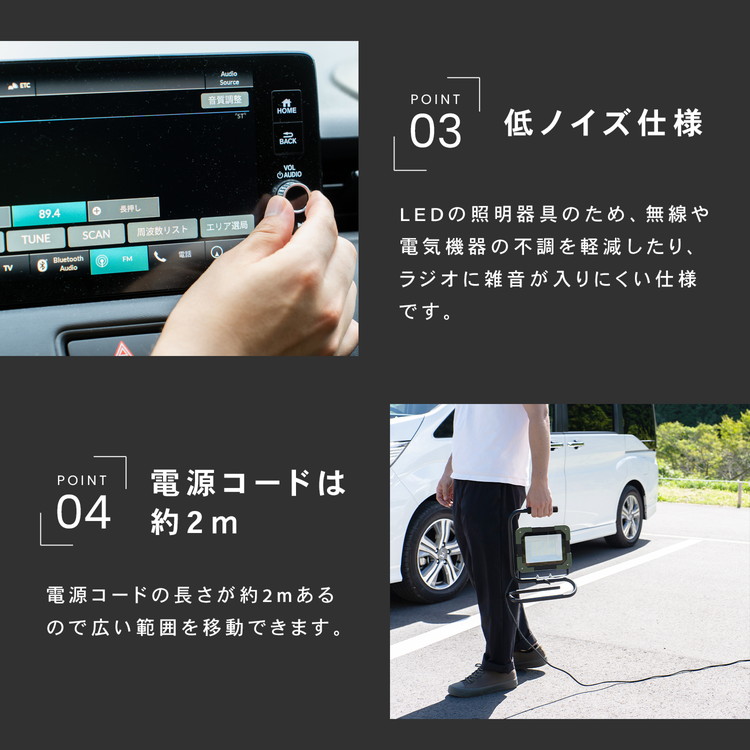 コーナン オリジナル PROACT LEDワークライト30W WLT