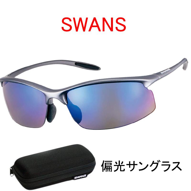 SWANS(スワンズ) 日本製 スポーツ サングラス エアレスムーブ SAMV-1051 GMR  (ランニング アウトドア 自転車 登山 フィッシング ドライブ 用)  短納期