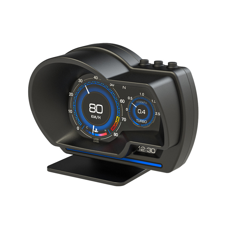 ヘッドアップディスプレイ OBD2 GPS HUD 高機能 多機能 タコメーター 北斗チップ 故障診断 簡単装着 マルチメーター 車用品 角度調節 車載ディスプレイ 爆買_1
