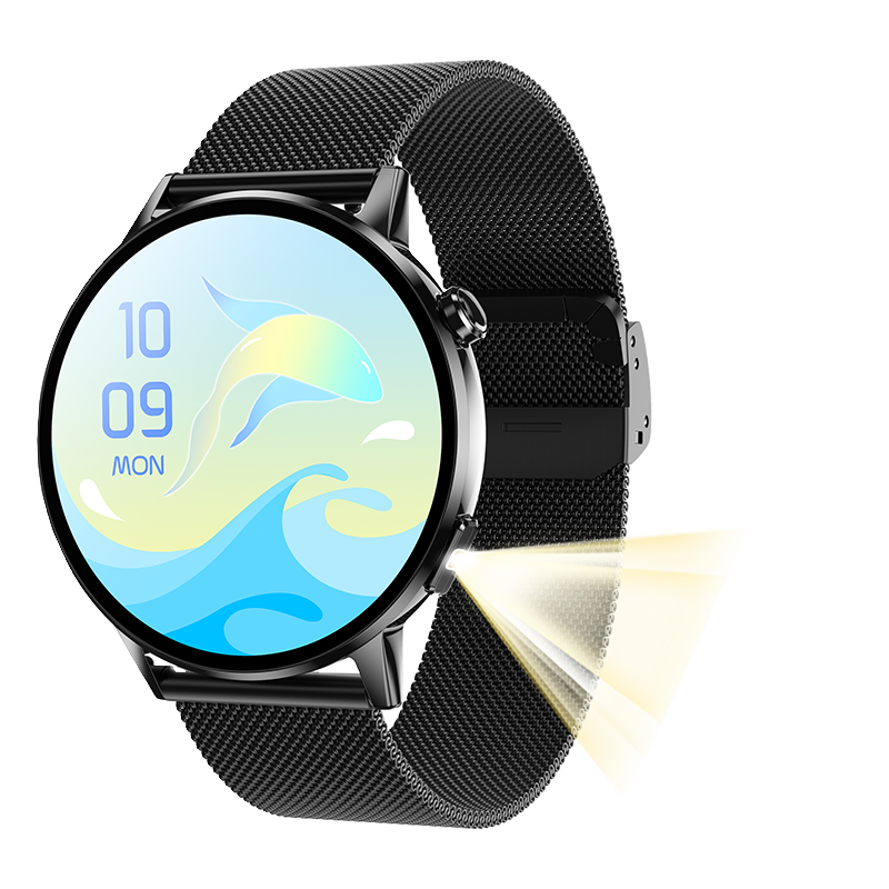 2026最新 スマートウォッチ 24時間健康管理 Bluetooth通話機能付き ケットウチ測定 血圧 血中酸素 歩数計 文字盤 睡眠 歩数計 着信通知 爆買の画像