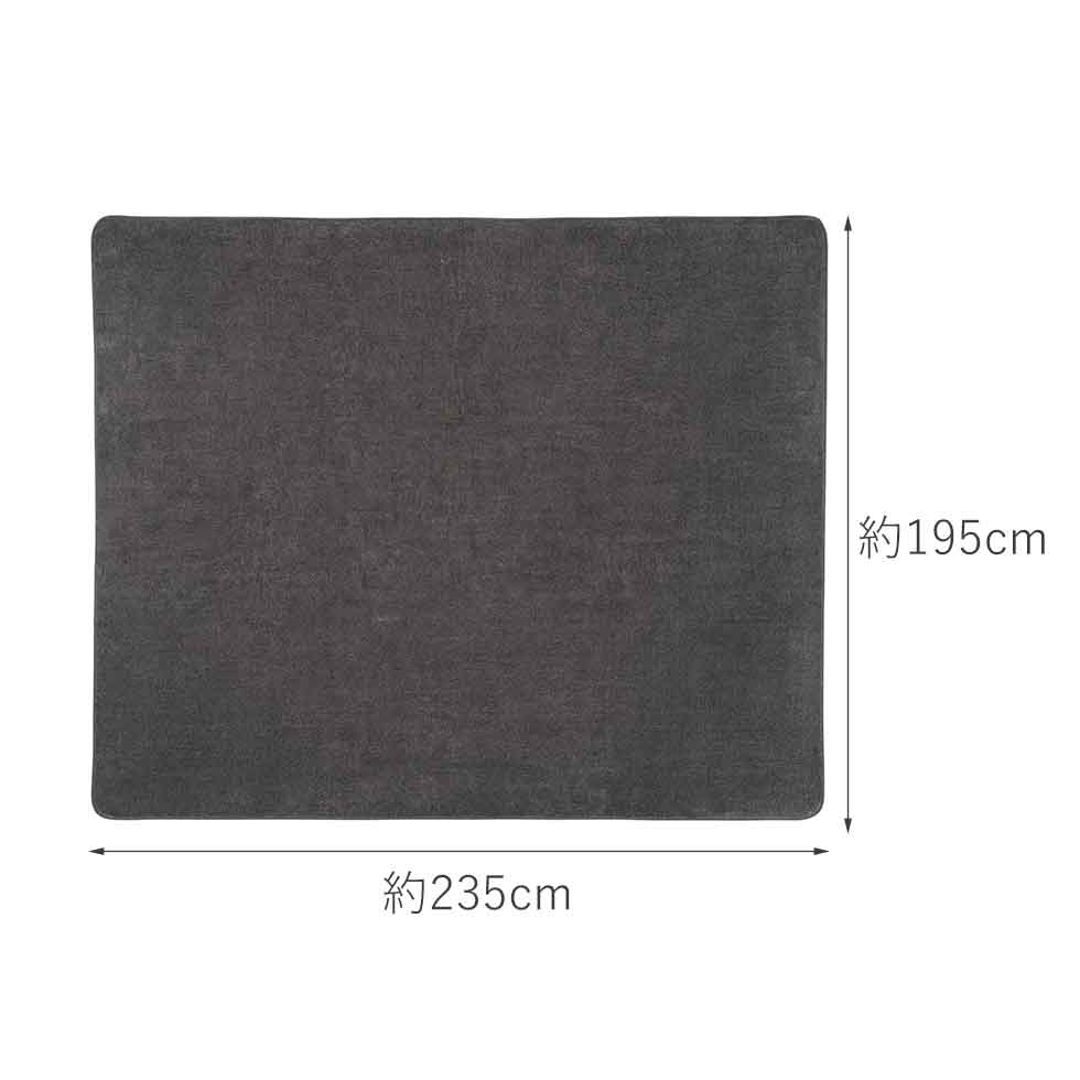 【メーカー公式】コイズミ 電気カーペット 3畳 195×235cm KDC-30226 |  長方形  ホットカーペット KDC30226||の画像