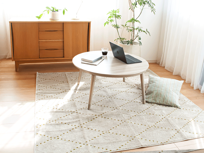 巣ごもりにぴったりな<br>華奢こたつ、できました