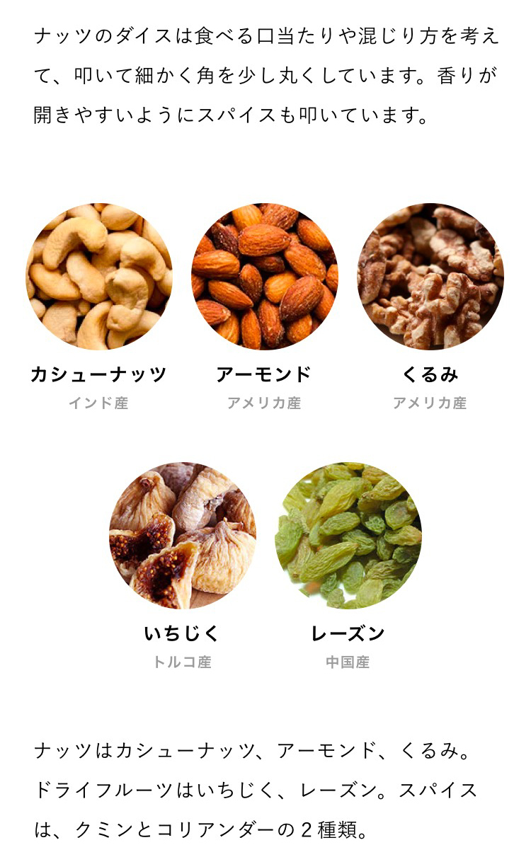 ミックスナッツ ＆ ドライフルーツ サラダ用 鳥羽シェフ監修 GOOD NUTS GOOD SALAD 45g お試し用：約４食分