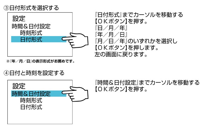 トレイルカメラミニ・使用方法