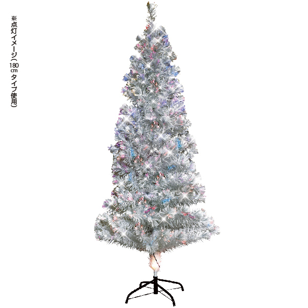 クリスマスツリー 120cm ファイバーツリー RGBライト付き イルミネーションツリー 120 １個　クリスマス ツリー LED グリーン 緑 ホワイト 白 コニファー｜kokkaen｜03