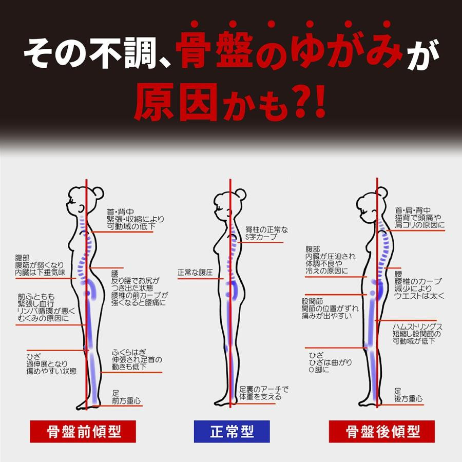 骨盤ベルト 腰痛 産後 腰痛ベルト 反り腰 骨盤サポーター ダイエット お腹ぽっこり 補正 サポーター 大転子 |  | 03