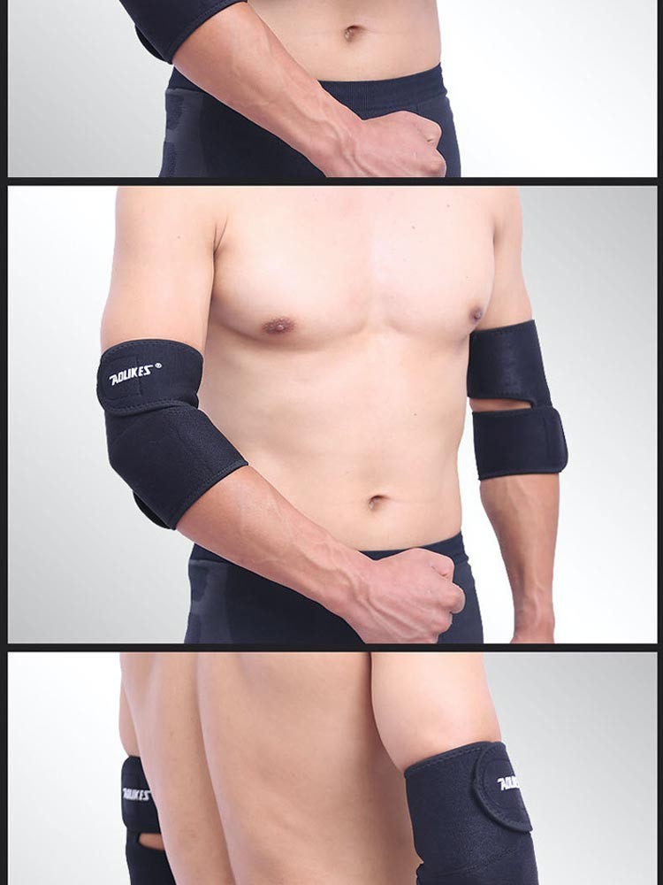 2枚入り 肘サポーター 肘固定 肘関節保護 血行促進 負担軽減 怪我防止