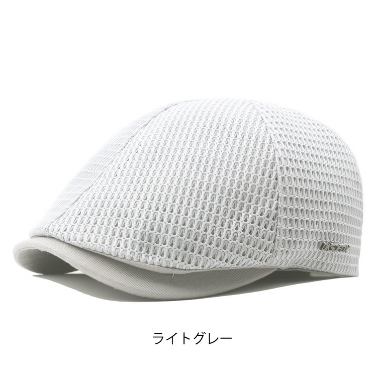 ハンチング帽 メンズ メッシュ 通気 帽子 サイズ調整可 春 夏｜kokoro1090｜02