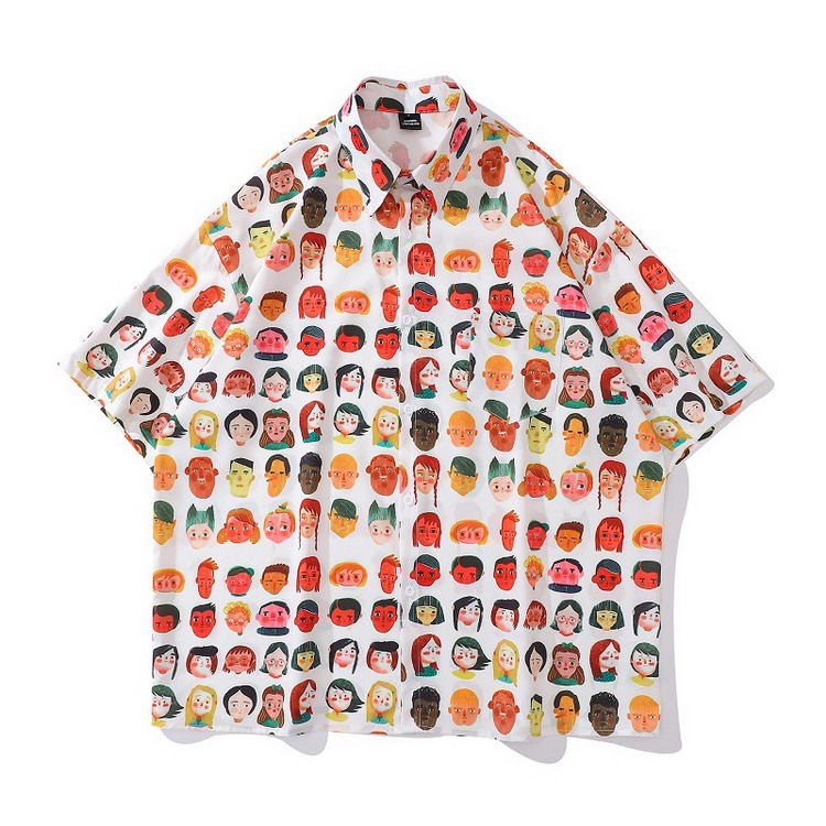 シャツ メンズ 大きいサイズ アロハシャツ カジュアルシャツ ハワイシャツ アロハ オシャレ 半袖 キャラクター｜kokoro1090｜02