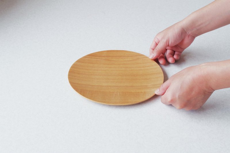 食洗器対応 GOLDCRAFT 中皿 NPD Round M ゴールドクラフト 日本製 木製