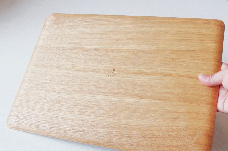 食洗器対応 GOLDCRAFT トレイ NPT Recta L ゴールドクラフト 日本製 木製 四角 フラット 木 トレー お盆 平盆 長方形  シンプル ナチュラル