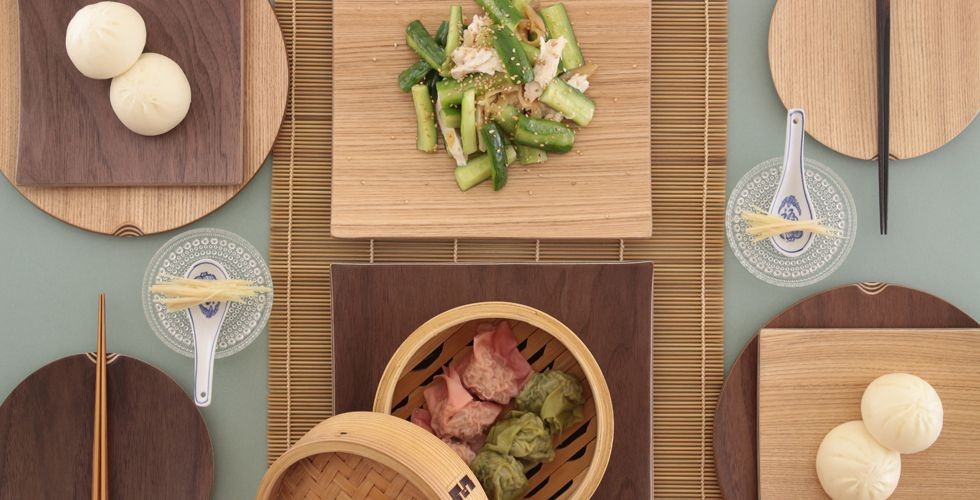 食洗器対応 GOLDCRAFT 丸皿 プライウッド shima (シマシマ) ラウンド L