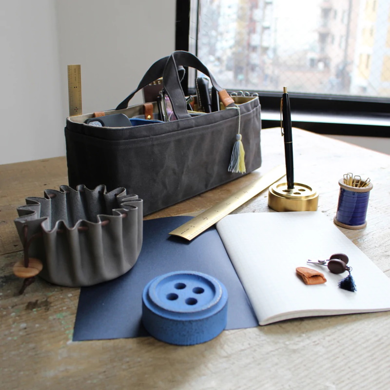 cohana 南部鉄器の文ちん ボタン型 ペン立て 重し : ココショク-日本の