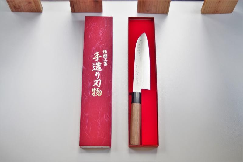 三徳包丁 V金10号鋼積層 5寸半 165mm UF169 三木刃物製作所 みき