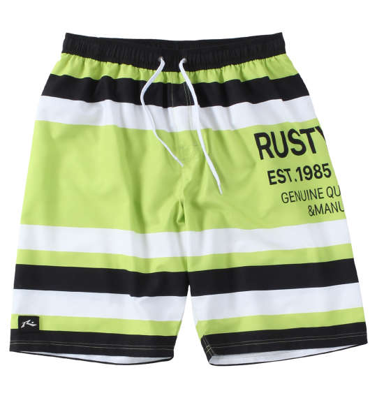 RUSTY（ラスティ） 大きいサイズ メンズ□RUSTYマイクロツイルサーフ