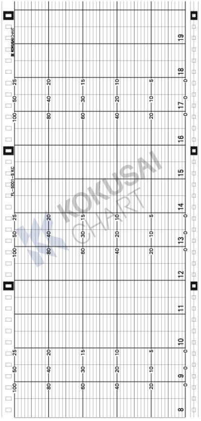 記録紙 チャート紙 FL-5001-S-KC : aj39156 : ラベル・記録紙の国際