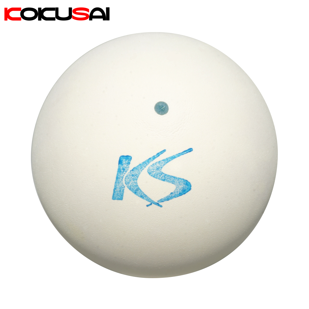 KSソフトテニスボールV77 軟式テニスボール練習球 KS077 コクサイ KOKUSAI 日本製 白/黄 2個パック