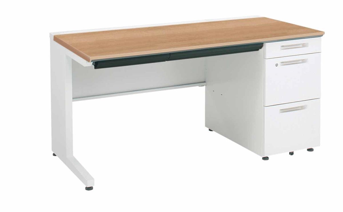 【ラクラク納品】コクヨ デスク iSデスクシステム SD-ISN147LCAS 片袖机 A4タイプ 幅140×奥行70cm_3