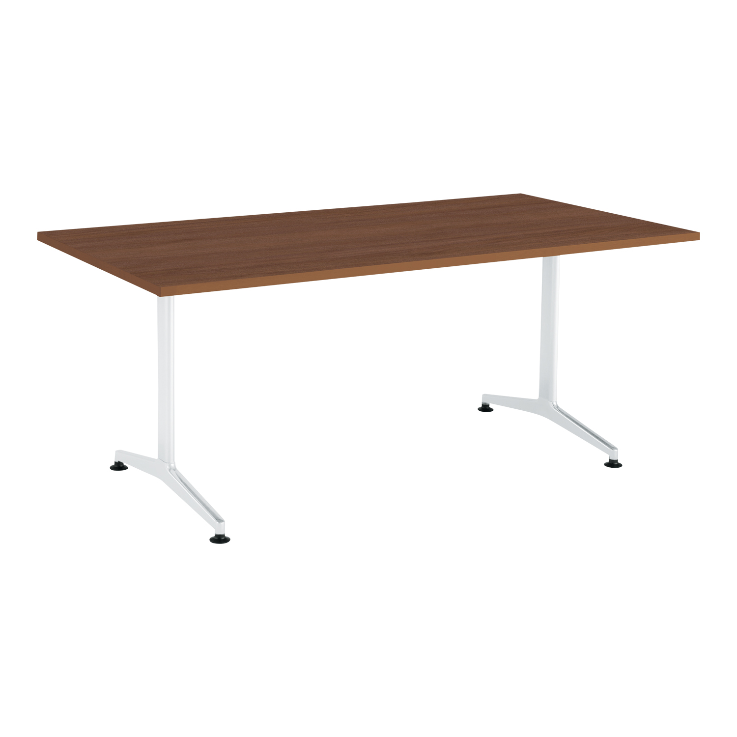 【ラクラク納品】コクヨ ミーティングテーブル JUTO ジュート MT-JTT189 Ｔ字脚 角形天板  塗装脚 アジャスター スクエアコーナー 幅180×奥行90cmの画像