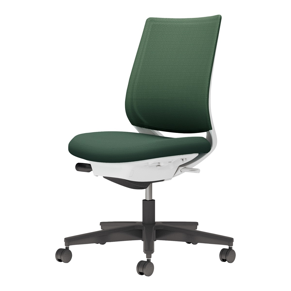 【ラクラク納品】 コクヨ デスクチェア Mitra2 ミトラ2 C04-B100M メッシュ スタンダードバック 肘なし ブラック脚 本体ホワイト_4