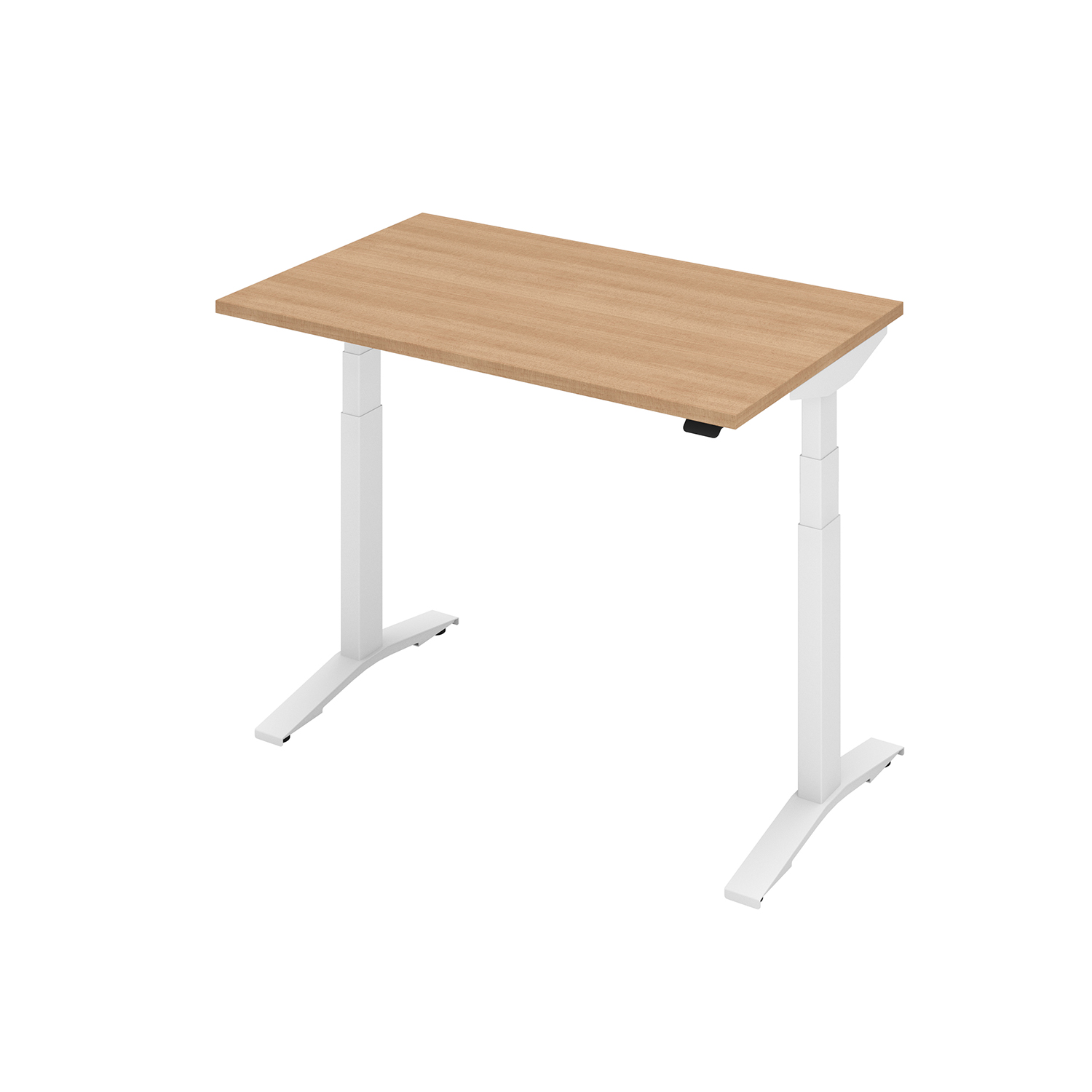 【宅配・お客様組立】 コクヨ 電動式昇降デスク スタンディングデスク STANDSIT-W スタンジットダブル DSW-TK1207SA1 テーブル 天板W115×D67.5cmの画像